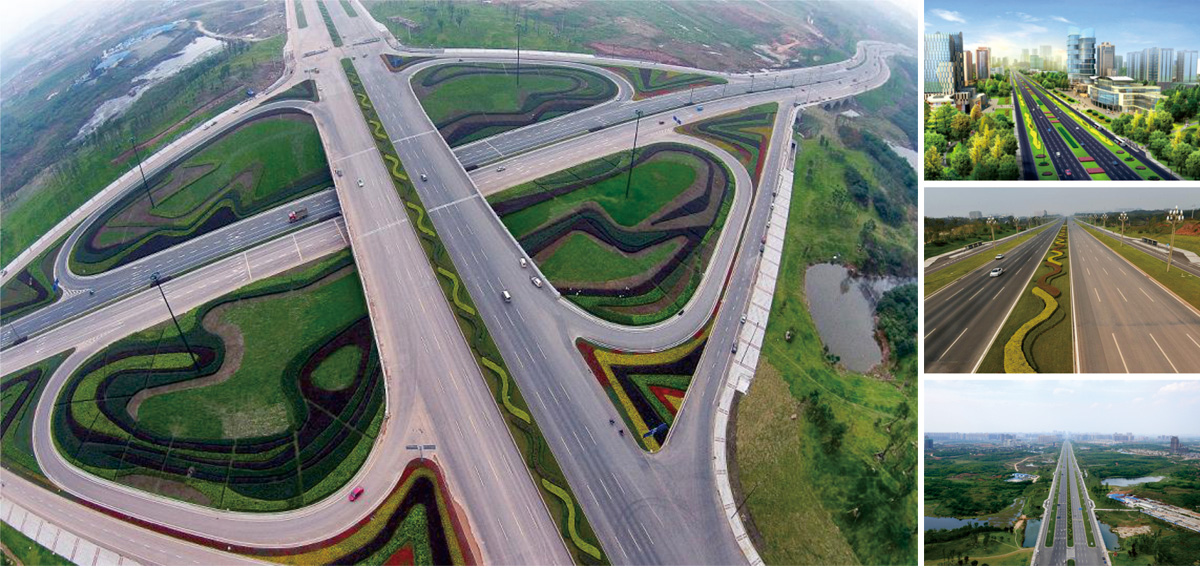 天府新区“三纵一横”重大基础设施项目正公路.jpg